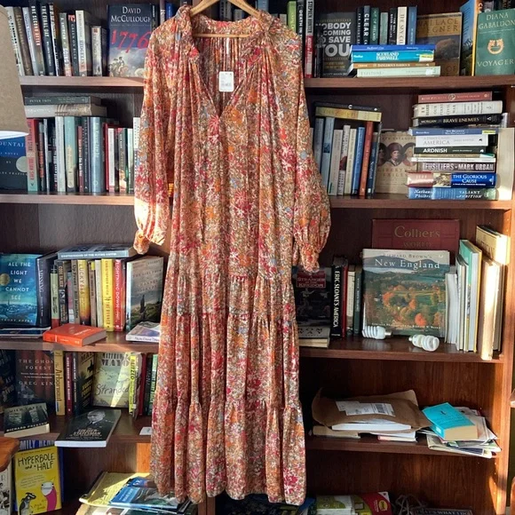 NWT Free People Feelin' Groovy Maxi Dress NO LINER Women's Size XL - Picture 5 of 9